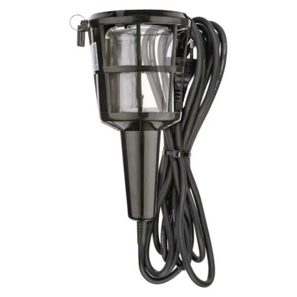 Φορητό φωτιστικό πρίζας 1xE27/60W/230V