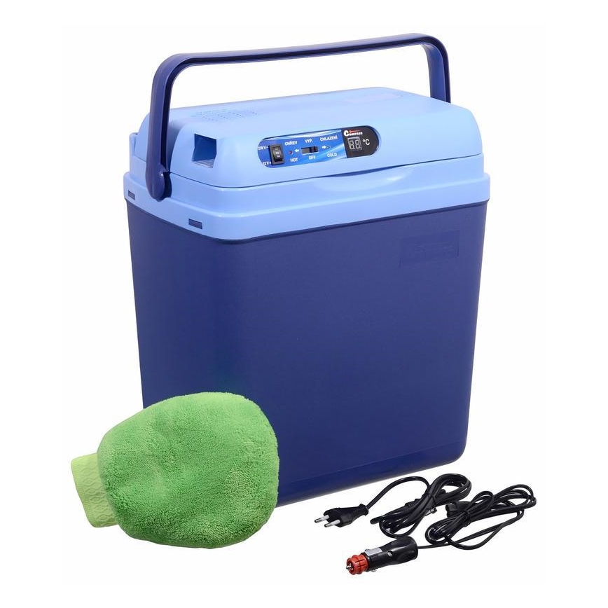 Φορητό ψυγείο με οθόνη 48W/230/12V 25 l μπλε