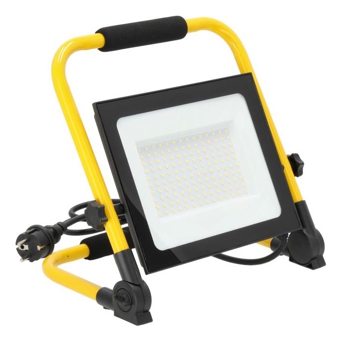 Φορητός προβολέας LED TIGRA LED/100W/4000K IP54 μαύρο/κίτρινο