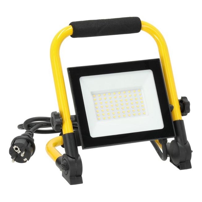Φορητός προβολέας LED TIGRA LED/50W/4000K IP54 μαύρο/κίτρινο