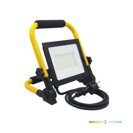 Φορητός προβολέας LED TIGRA LED/50W/4000K IP54 μαύρο/κίτρινο