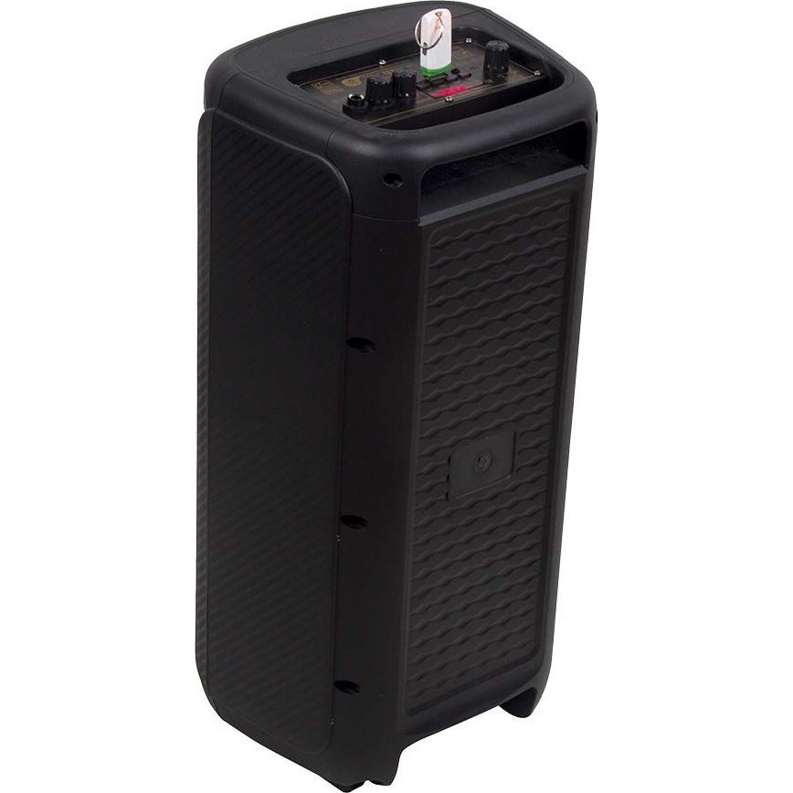 Φορτιζόμενο ηχείο LED RGB με μικρόφωνο 400W/2400 mAh + τηλεχειριστήριο