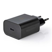 Φορτιστής USB-C Power Delivery 30W/230V μαύρο