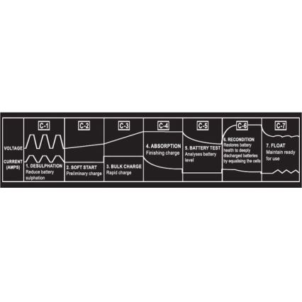 Φορτιστής μπαταριών μολύβδου 12V/20A