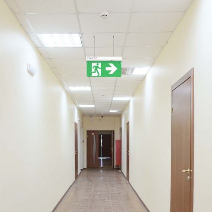 Φως έκτακτης ανάγκης LED EMERGENCY EXIT LED/2,5W/230V 4σε1 6000K