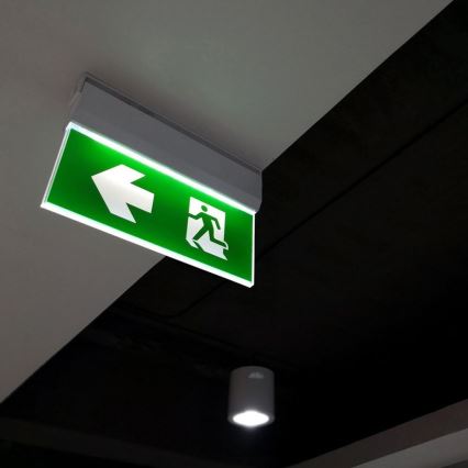 Φως έκτακτης ανάγκης LED EMERGENCY EXIT LED/2,5W/230V 4σε1 6000K