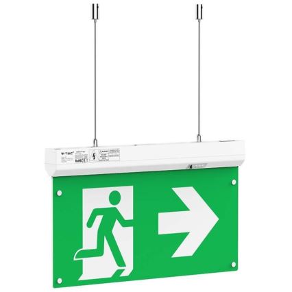 Φως έκτακτης ανάγκης LED EMERGENCY EXIT LED/2,5W/230V 4σε1 6000K