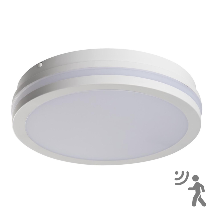 Φως εξωτερικού χώρου LED με αισθητήρα BENO LED/24W/230V IP54 λευκό