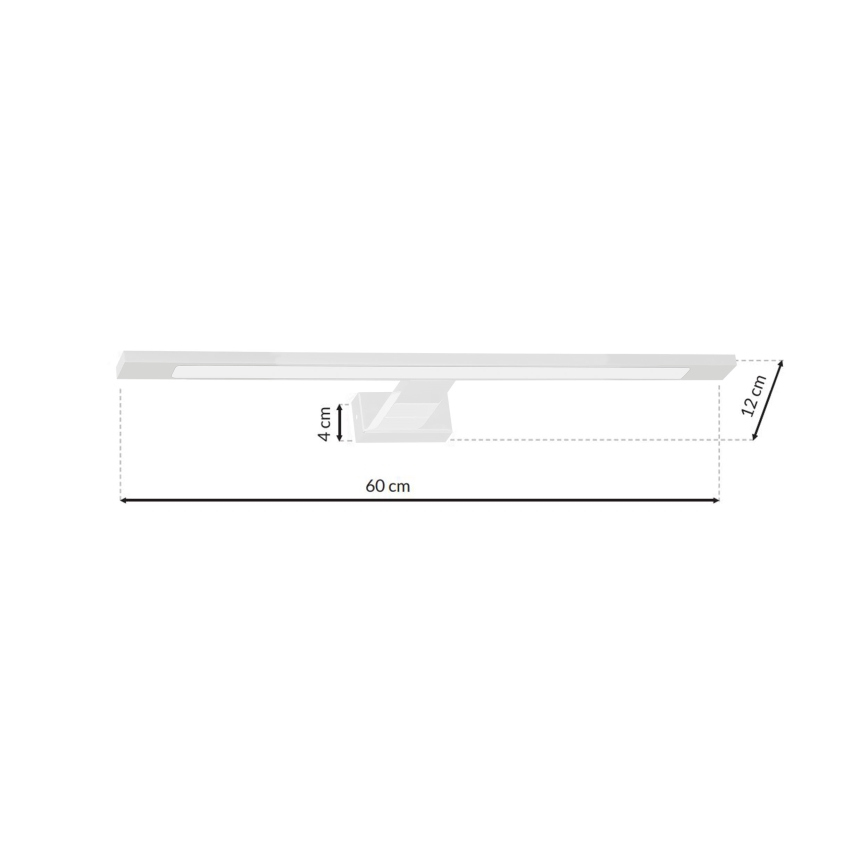Φως καθρέφτη μπάνιου LED SHINE LED/12W/230V IP44