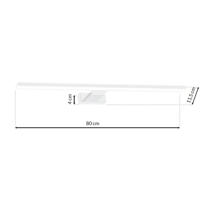 Φως καθρέφτη μπάνιου LED SHINE WHITE LED/15W/230V IP44