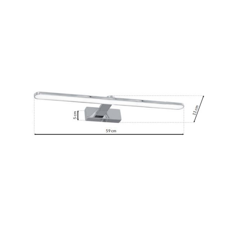 Φως καθρέφτη μπάνιου LED SPLASH LED/12W/230V IP44