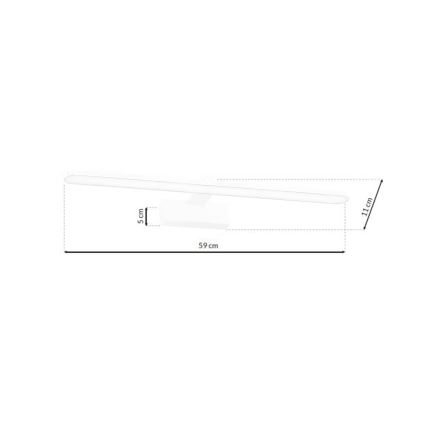 Φως καθρέφτη μπάνιου LED SPLASH LED/12W/230V IP44