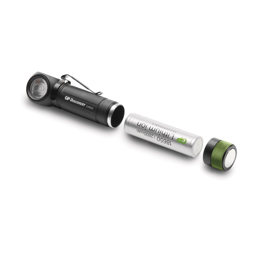 Φως κεφαλής LED GP DISCOVERY CHR35 LED/3,7V/2600mAh