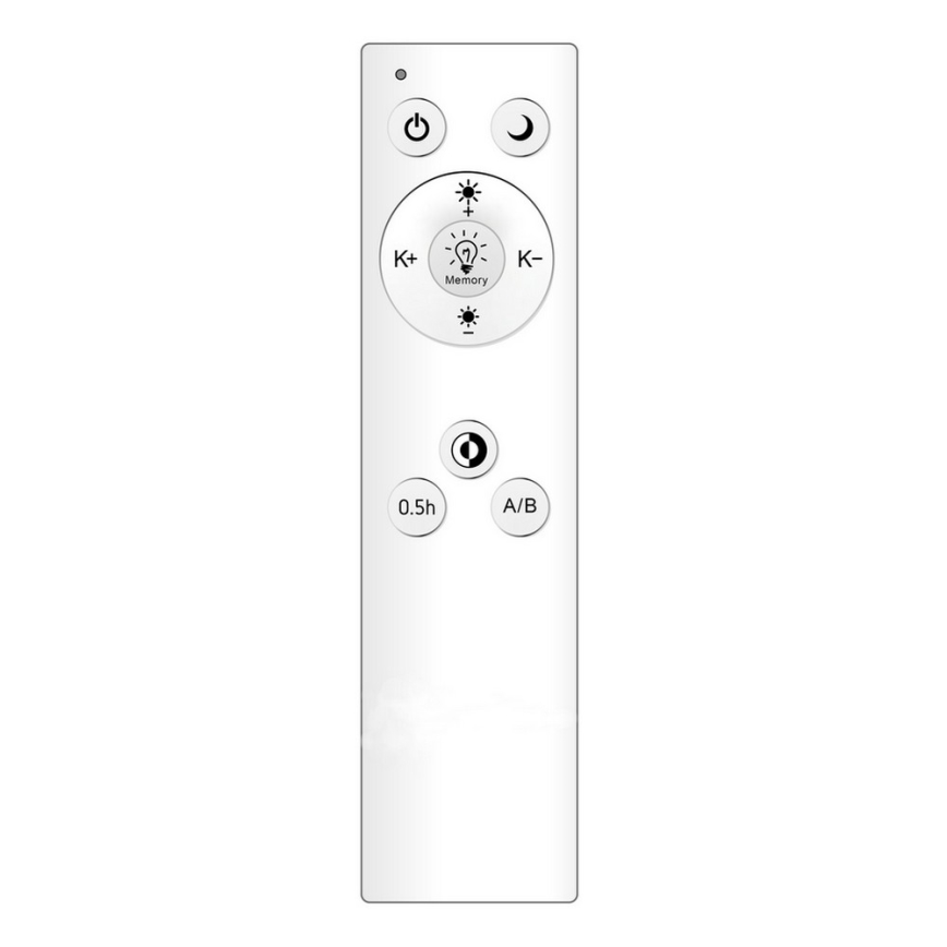 Φως οροφής dimmer DONUT LED LED/80W/230V στρογγυλό