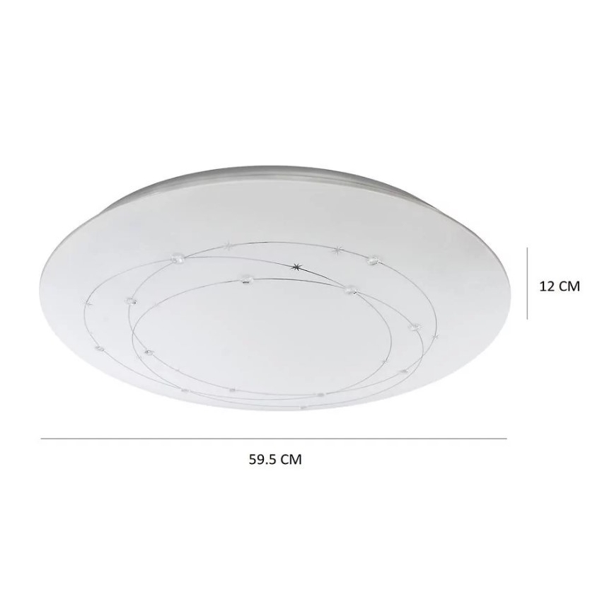 Φως οροφής dimmer LED ATRIA na τηλεχειριστήριο LED/48W/230V