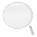 Φως οροφής dimmer LED CRUZ με τηλεχειριστήριο 1xLED/66W/230V 3300lm