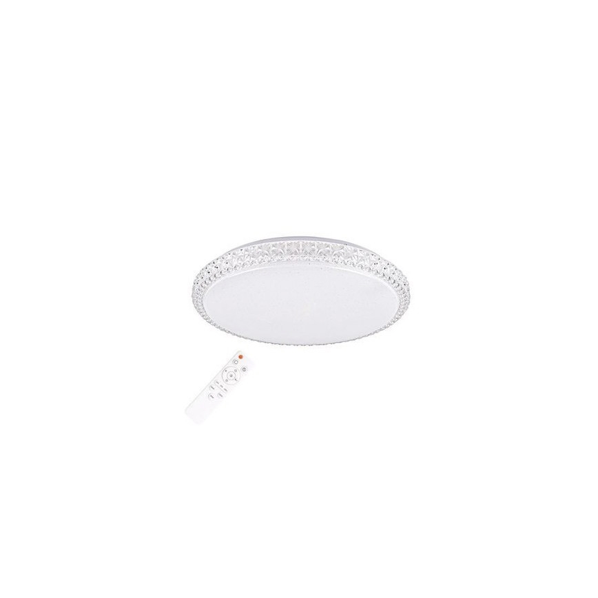 Φως οροφής dimmer LED CRUZ με τηλεχειριστήριο 1xLED/66W/230V 3300lm