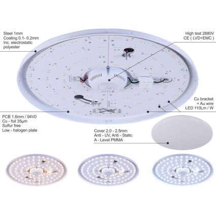 Φως οροφής dimmer LED LED/150W/230V