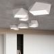 Φως οροφής HEXA 1xE27/60W/230V λευκό