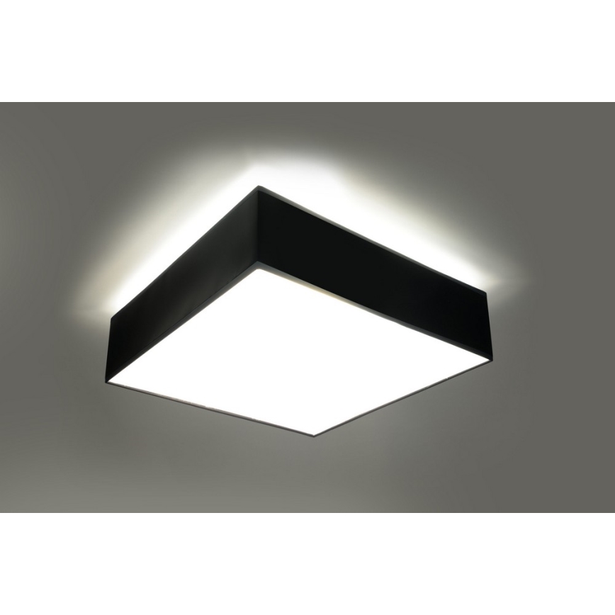 Φως οροφής HORUS 35 2xE27/60W/230V μαύρο