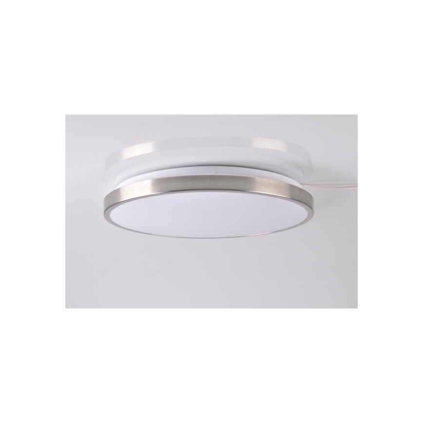 Φως οροφής LED KERN LED/24W/230V νικέλιο