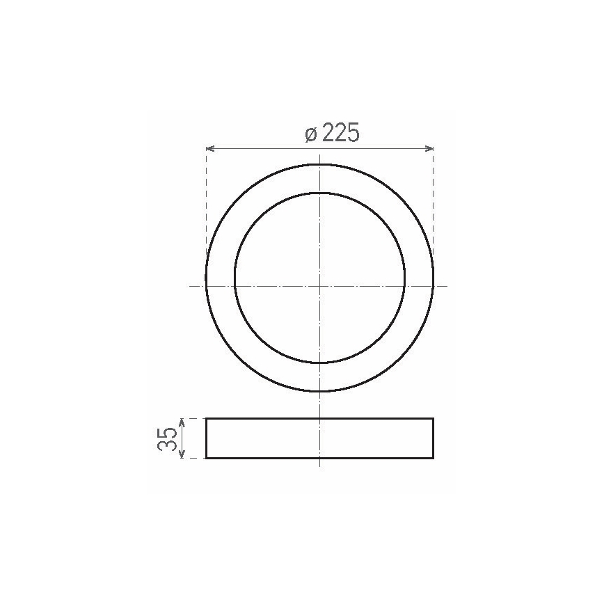 Φως οροφής LED LED/18W/230V