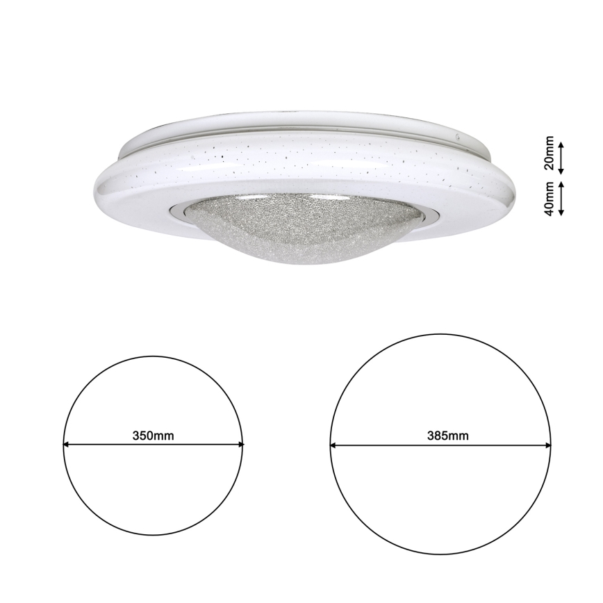 Φως οροφής LED QUASAR LED/24W/230V
