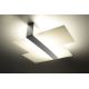 Φως οροφής MASSIMO 2xE27/60W/230V λευκό/χρώμιο