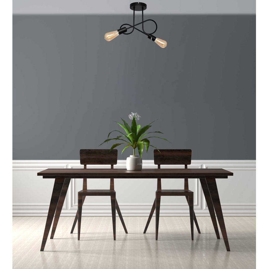 Φως οροφής OXFORD 2xE27/15W/230V