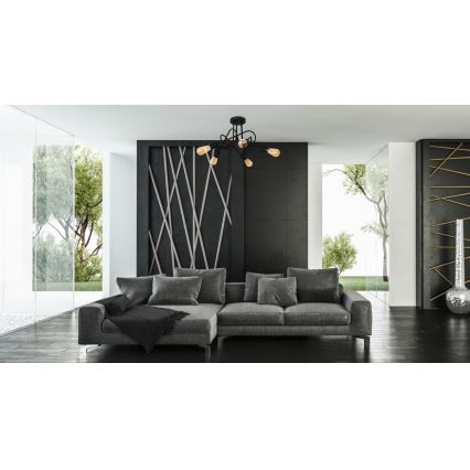 Φως οροφής OXFORD 5xE27/15W/230V