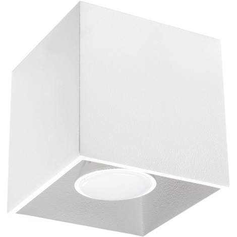 Φως οροφής QUAD 1 1xGU10/40W/230V λευκό