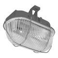 Φως οροφής εξωτερικού χώρου OVAL 1xE27/60W/230V γκρι IP44