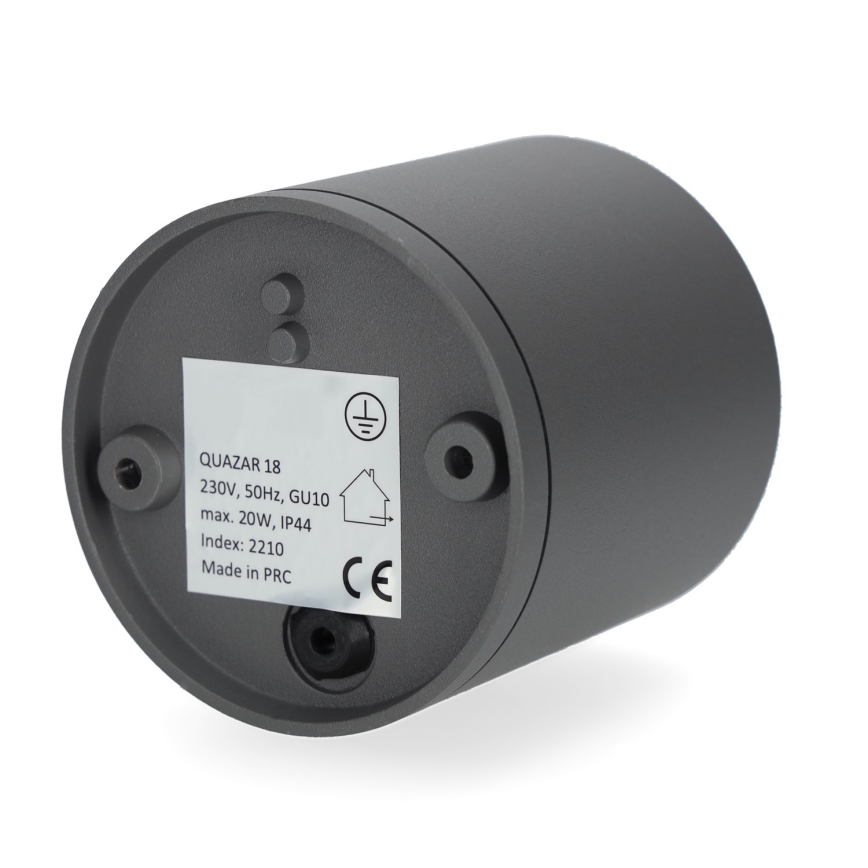 Φως οροφής εξωτερικού χώρου QUAZAR 1xGU10/20W/230V IP44