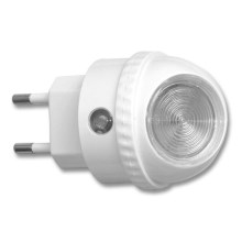 Φως Πλοήγησης πρίζας LED με αισθητήρα LED/0,4W/230V