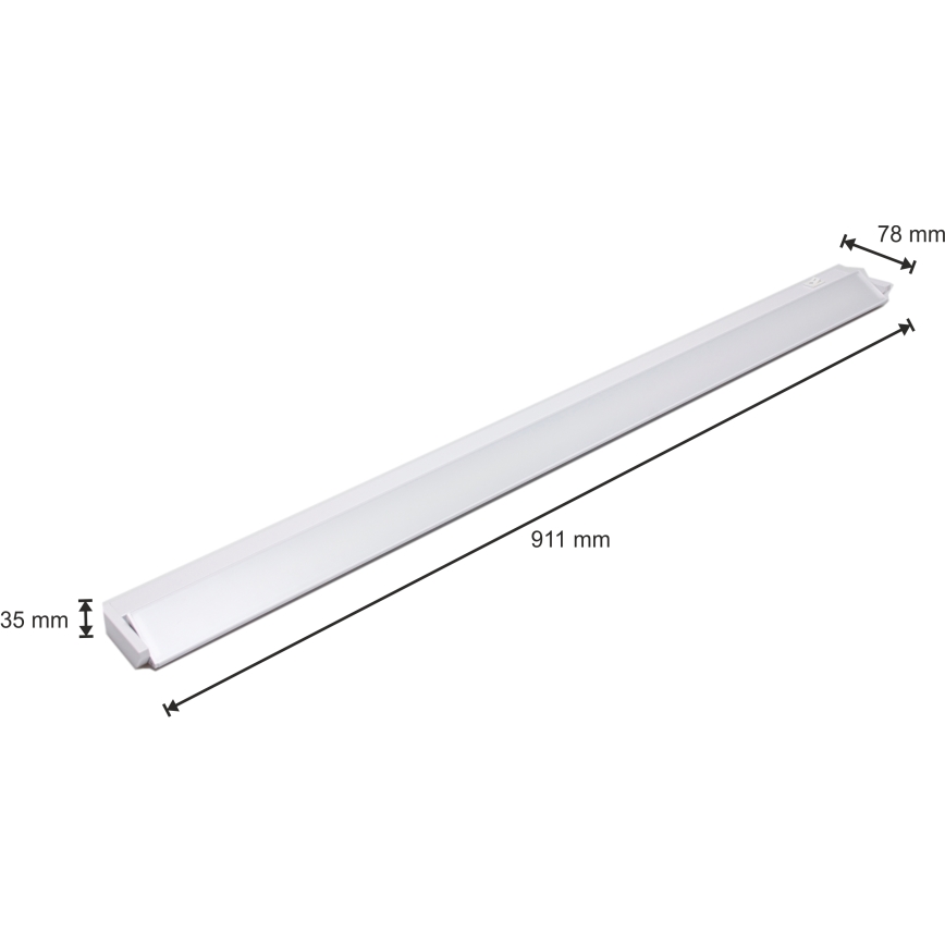 Φως σποτ Κουζίνας LED για κάτω από το ντουλάπι LED/15W/230V λευκό
