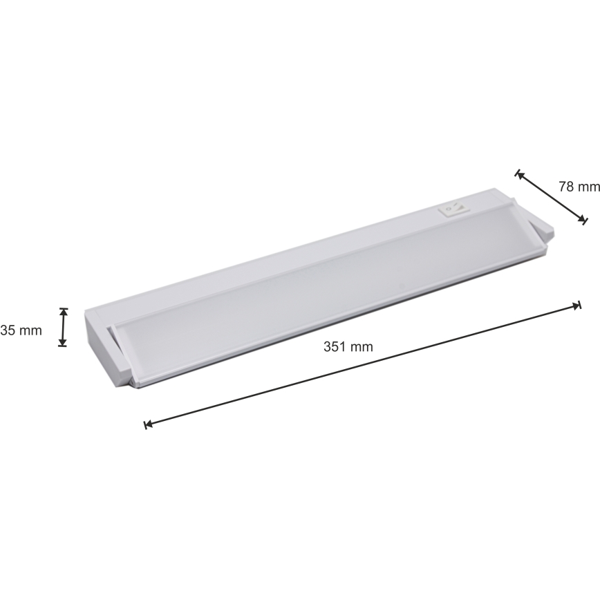 Φως σποτ Κουζίνας LED για κάτω από το ντουλάπι LED/5W/230V