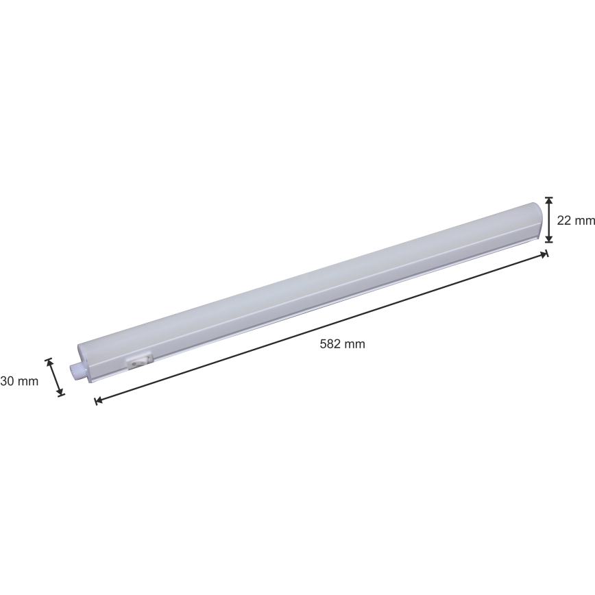 Φως σποτ κουζίνας LED για κάτω από το ντουλάπι LED/8W/230V