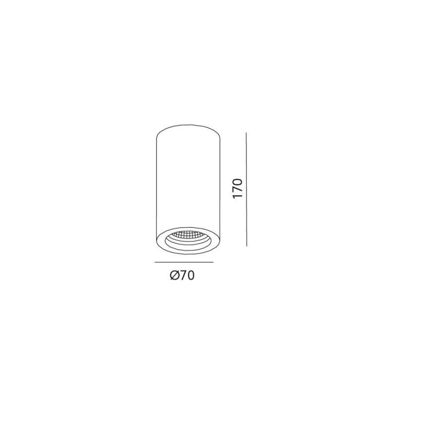 Φως σποτ οροφής STOA 1xGU10/35W/230V