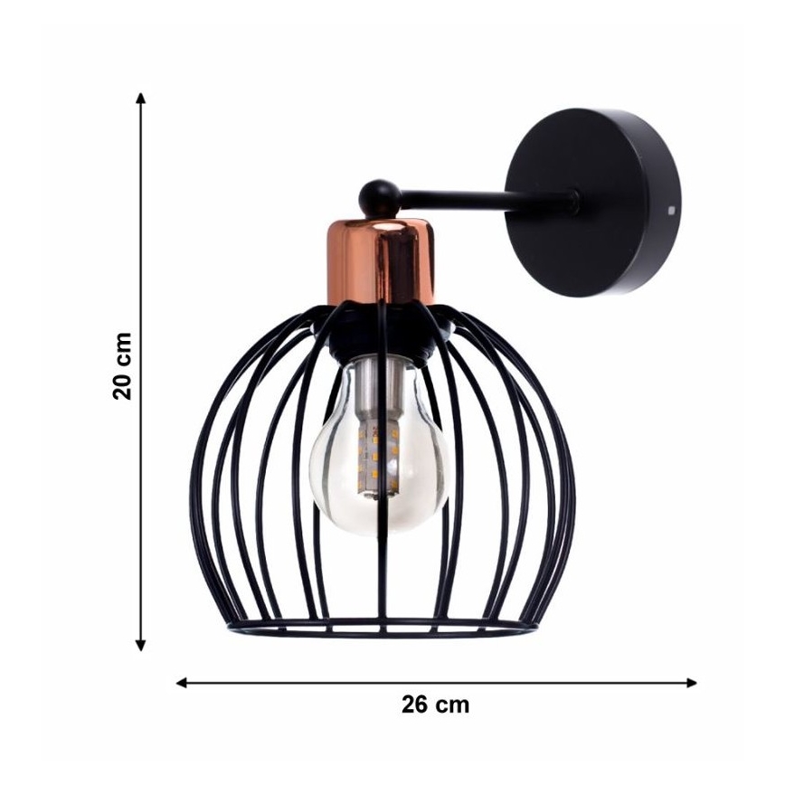 Φως τοίχου CELTA 1xE27/40W/230V