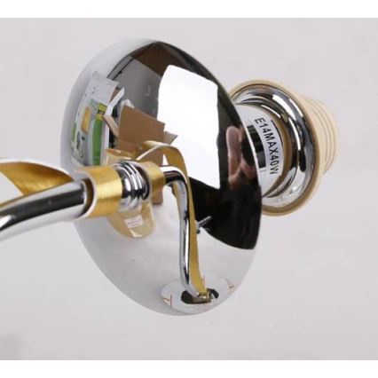 Φως τοίχου DIVA 1xE14/40W/230V