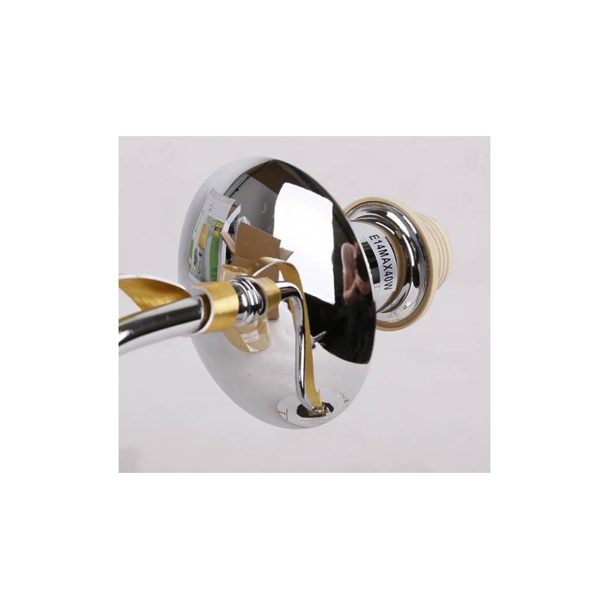 Φως τοίχου DIVA 1xE14/40W/230V