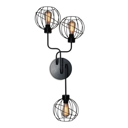 Φως τοίχου ELECTRICO 3xE27/60W/230V