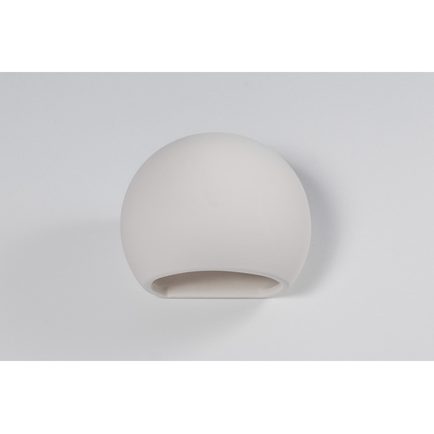 Φως τοίχου GLOBE 1xE27/60W/230V λευκό