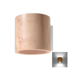 Φως τοίχου ORBIS 1xG9/40W/230V ξύλο