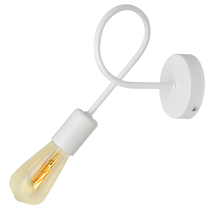 Φως τοίχου OXFORD 1xE27/15W/230V λευκό