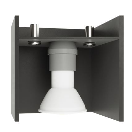 Φως τοίχου QUAD MAXI 2xG9/40W/230V