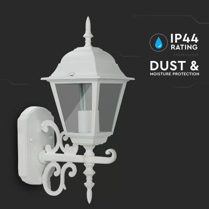 Φως τοίχου εξωτερικού χώρου 1xE27/60W/230V IP44