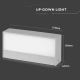 Φως τοίχου εξωτερικού χώρου LED 1xLED/9W/230V IP65 3000K
