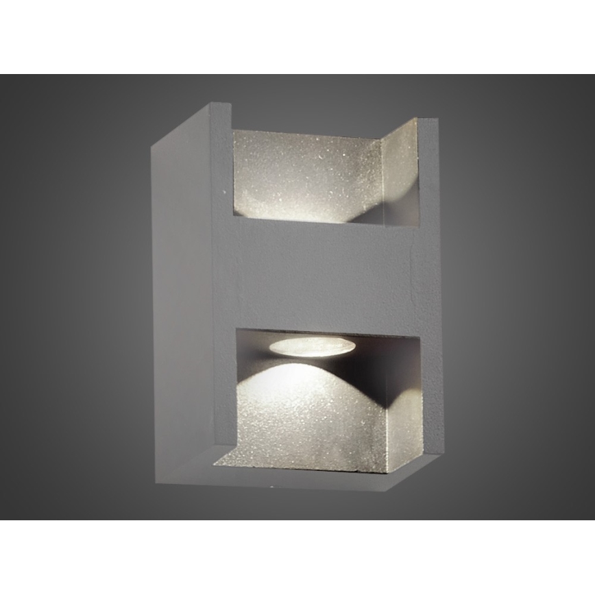 Φως τοίχου εξωτερικού χώρου LED CISSA 2xLED/2W/230V IP54