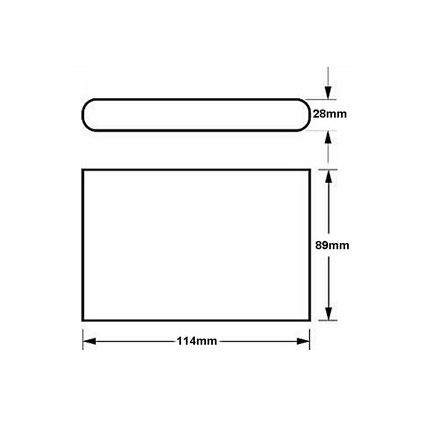 Φως τοίχου εξωτερικού χώρου LED FLOW 2xLED/3W/230V IP54 μαύρο